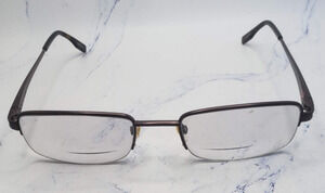 Precision Eyewear 105 Brown 140 Flex Hinge Design Italy Eyeglasses